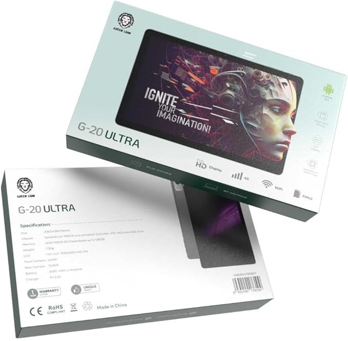 Green Lion G20-Ultra Tablet 10.1 Green Lion G20-Ultra Tablet 10.1